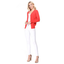 Load image into Gallery viewer, Mak - Women's V-Neck Button Down Knit Cardigan Sweater MK5178: ICE BLUE / S///