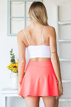 Load image into Gallery viewer, HEIMISH - EP6727-10 SOLID SKORT WITH WAISTBAND: BLACK / 2-2-2 (S-M-L)///