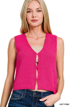 Load image into Gallery viewer, 42POPS - ..0810 Hook &amp; Eye Sweater Vest SI-26656: OFF WHITE-171176 / M