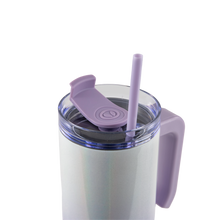 Load image into Gallery viewer, Hogg Outfitters - 30oz SUBLIMATION HOLOGRAPHIC GRIPPY TUMBLER: Ombre ///Pink
