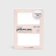 Load image into Gallery viewer, KITSCH - Satin Pillowcase - Ivory ///