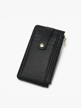 Load image into Gallery viewer, Jen &amp; Co. - Mae RFID Multi-Card Wallet w/ Strap Snap Closure | WL2541RF : Dark Purple