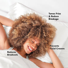 Load image into Gallery viewer, KITSCH - Satin Pillowcase - Ivory ///