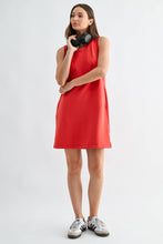 Load image into Gallery viewer, Mono B - Laguna Scuba Shift Dress: PLUM PINK / S:M:L (2:2:2)