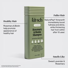 Load image into Gallery viewer, KITSCH - Volumizing Rosemary &amp; Biotin Shampoo