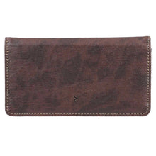 Load image into Gallery viewer, Christian Art Gifts - Checkbook Wallet Brown Two-tone Trust In The Lord Prov 3:5- 6