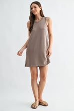 Load image into Gallery viewer, Mono B - Laguna Scuba Shift Dress: PLUM PINK / S:M:L (2:2:2)
