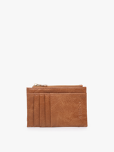 Load image into Gallery viewer, Jen &amp; Co. - WL1991 Sia Printed Card Holder Wallet: Cheetah-Beige ///