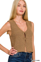 Load image into Gallery viewer, 42POPS - ..0810 Hook &amp; Eye Sweater Vest SI-26656: OFF WHITE-171176 / L