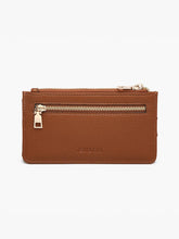 Load image into Gallery viewer, Jen &amp; Co. - Mae RFID Multi-Card Wallet w/ Strap Snap Closure | WL2541RF : Dark Purple