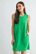 Load image into Gallery viewer, Mono B - Laguna Scuba Shift Dress: PLUM PINK / S:M:L (2:2:2)