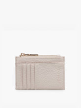 Load image into Gallery viewer, Jen &amp; Co. - Sia Zip Card Holder Wallet – Compact Vegan Leather | WL1991 : Cheetah-Rose