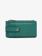 Load image into Gallery viewer, Jen &amp; Co. - Mae RFID Multi-Card Wallet w/ Strap Snap Closure | WL2541RF : Dark Purple
