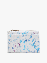 Load image into Gallery viewer, Jen &amp; Co. - Sia Zip Card Holder Wallet – Compact Vegan Leather | WL1991 : Cheetah-Rose