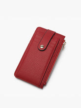Load image into Gallery viewer, Jen &amp; Co. - Mae RFID Multi-Card Wallet w/ Strap Snap Closure | WL2541RF : Dark Purple