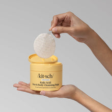 Load image into Gallery viewer, KITSCH - Kojic Acid Face &amp; Body Cleansing Pads