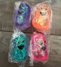 Load image into Gallery viewer, JILLIAN INK LLC - Squishy Squish Glitter Ghost Halloween Stress Toy : Orange