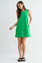 Load image into Gallery viewer, Mono B - Laguna Scuba Shift Dress: PLUM PINK / S:M:L (2:2:2)