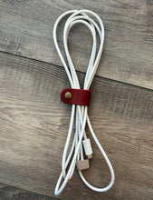 Load image into Gallery viewer, JILLIAN INK LLC - Snap Cord Organizer for Office or Travel: Red
