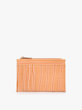 Load image into Gallery viewer, Jen &amp; Co. - WL1991 Sia Printed Card Holder Wallet: Cheetah-Beige ///