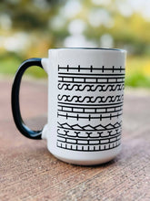 Load image into Gallery viewer, Mugsby - Fuck This Shit Mug, Tire Track Mug, Hidden Message Mug: Fuck This Shit / 15oz