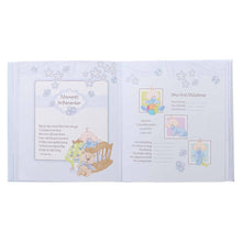 Load image into Gallery viewer, Christian Art Gifts - Memory Book Our Baby Boy Padded Hardcover ///