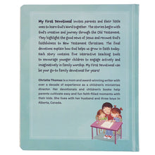 Load image into Gallery viewer, Christian Art Gifts - My First Devotional: Meaningful Time w/ God for Little Ones ///