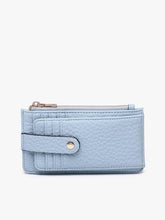 Load image into Gallery viewer, Jen &amp; Co. - Mae RFID Multi-Card Wallet w/ Strap Snap Closure | WL2541RF : Dark Purple