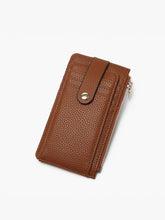 Load image into Gallery viewer, Jen &amp; Co. - Mae RFID Multi-Card Wallet w/ Strap Snap Closure | WL2541RF : Dark Purple