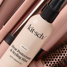 Load image into Gallery viewer, KITSCH - Pirming Argan Oil Heat Protectant &amp; Styling Mist ///