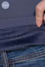 Load image into Gallery viewer, Active Basic | Active USA - Long Sleeve Crew Neck Inner Fur Seamless Top: OLV-///olive / S/M