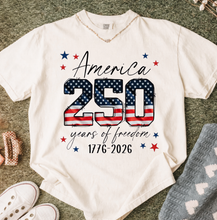 Load image into Gallery viewer, Trendy Chic Apparel LLC -  America 250 Years Sweatshirts &amp; T-Shirts: GILDAN T Shirt / Adult Medium