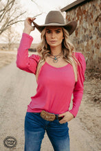 Load image into Gallery viewer, Sterling Kreek - Something Classy Pink Top: M ///