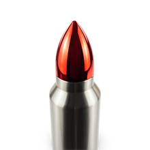 Load image into Gallery viewer, Hogg Outfitters - 32oz SUBLIMATION CLEAR BULLET TUMBLER: Red Lid ///