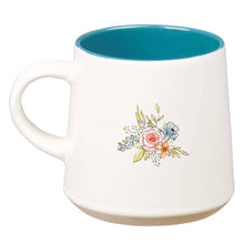 Load image into Gallery viewer, Christian Art Gifts - Mug Stoneware Blue/White Floral Grandma ///