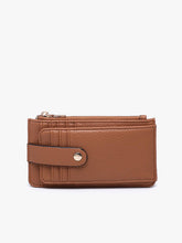Load image into Gallery viewer, Jen &amp; Co. - Mae RFID Multi-Card Wallet w/ Strap Snap Closure | WL2541RF : Cocoa Pearl