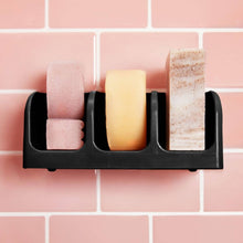 Load image into Gallery viewer, KITSCH - Self-Draining Soap Dish - Black ///