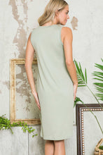 Load image into Gallery viewer, Burgundy Apparel - SLEEVELESS HI-LOW DRESS: BLACK / L ///