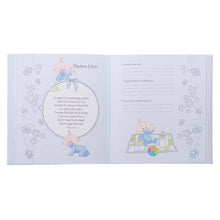 Load image into Gallery viewer, Christian Art Gifts - Memory Book Our Baby Boy Padded Hardcover ///