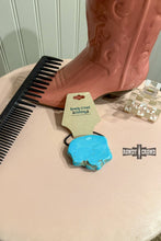 Load image into Gallery viewer, Rowdy Crowd Clothing - Turquoise Rock Ponytail Holder ///