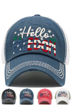 Load image into Gallery viewer, HELLO FREEDOM Vintage Ballcap ###