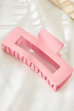 Load image into Gallery viewer, Solid Color Rectangle Shaped Hair Claw ###