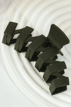 Load image into Gallery viewer, Solid Color Rectangle Shaped Hair Claw ###