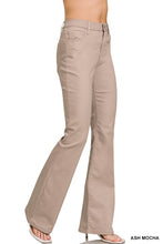 Load image into Gallery viewer, HIGH-RISE BOOTCUT COLOR DENIM PANTS ###