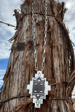 Load image into Gallery viewer, Sterling Kreek - Stitched In Aztec Necklace ///