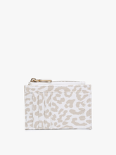 Load image into Gallery viewer, Jen &amp; Co. - WL1991 Sia Printed Card Holder Wallet: Cheetah-Beige ///