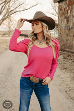 Load image into Gallery viewer, Sterling Kreek - Something Classy Pink Top: L