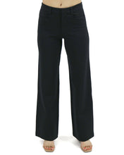 Load image into Gallery viewer, Grace and Lace - Fab-Fit Work Pant - Wide Leg in Black: Black / 16 ///