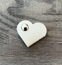 Load image into Gallery viewer, JILLIAN INK LLC - Heart Shaped Snap Cord Organizer for Office or Travel: Brown///