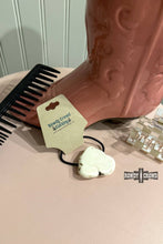 Load image into Gallery viewer, Rowdy Crowd Clothing - White Rock Ponytail Holder ///